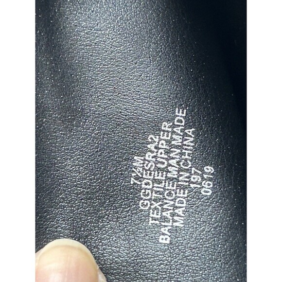 GBG GUESS Womens Size 7.5 Black Tall Stiletto Boots Pointed Toe Sexy Buckle - Picture 8 of 8